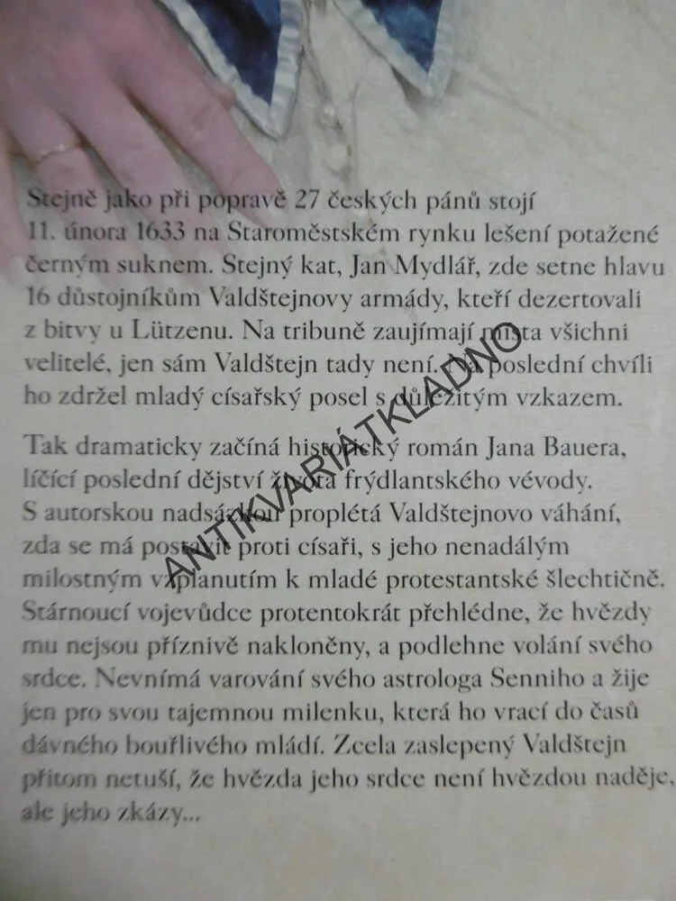 HVĚZDA VALDŠTEJNOVA SRDCE, JAN BAUER