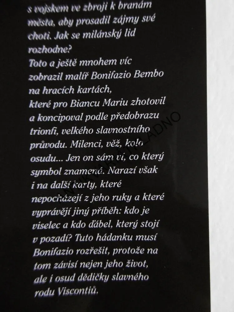 TRIUMF VISCONTIŮ, BELINDA RODIK, **an