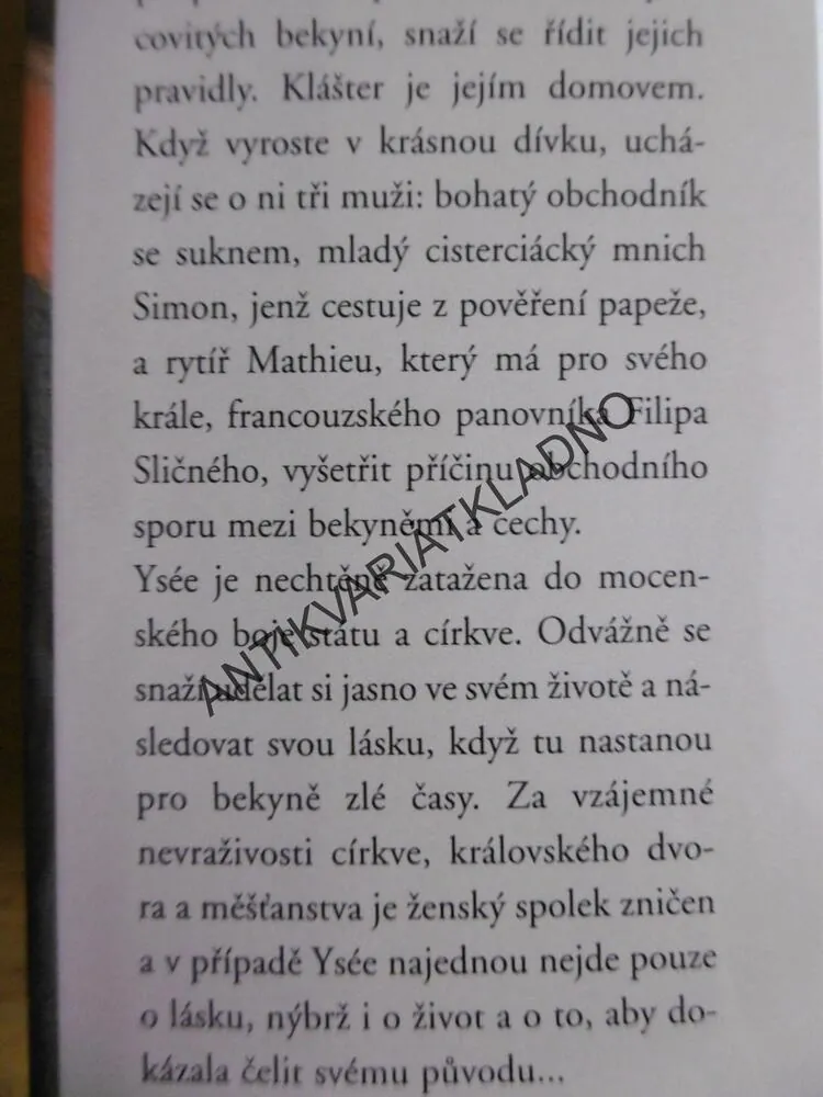 POŽÁR V KLÁŠTEŘE, MARIE CRISTENOVÁ