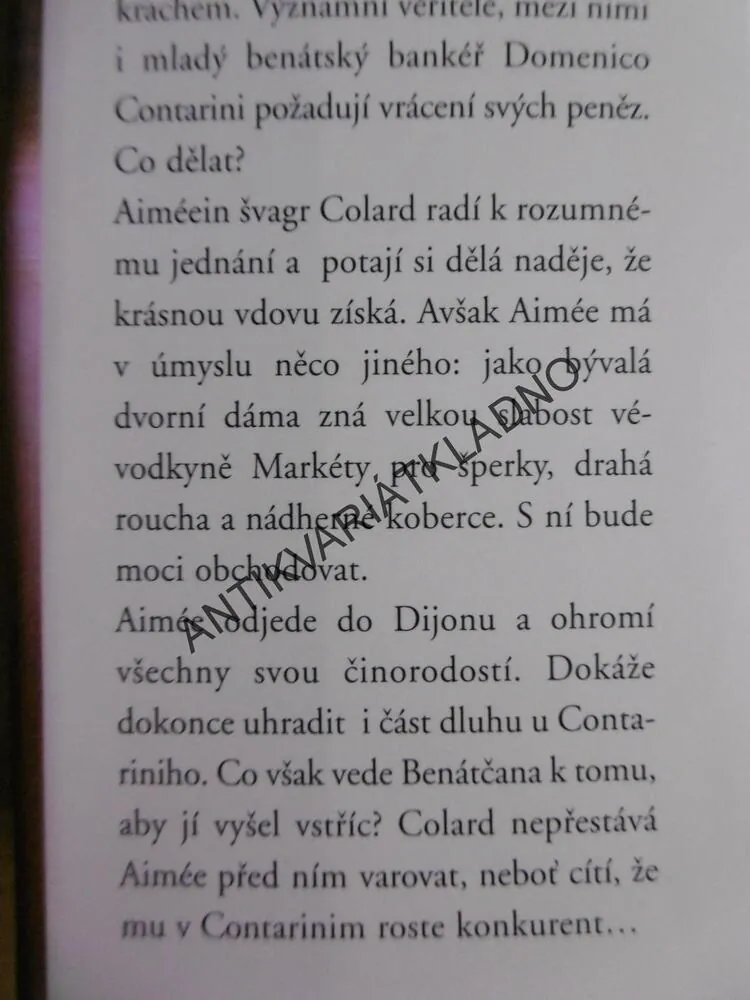 HODINA BENÁTČANA, MARIE CRISTENOVÁ, **an