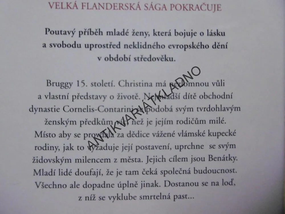 HANDERSKÁ PEČEť, MARIE CRISTENOVÁ