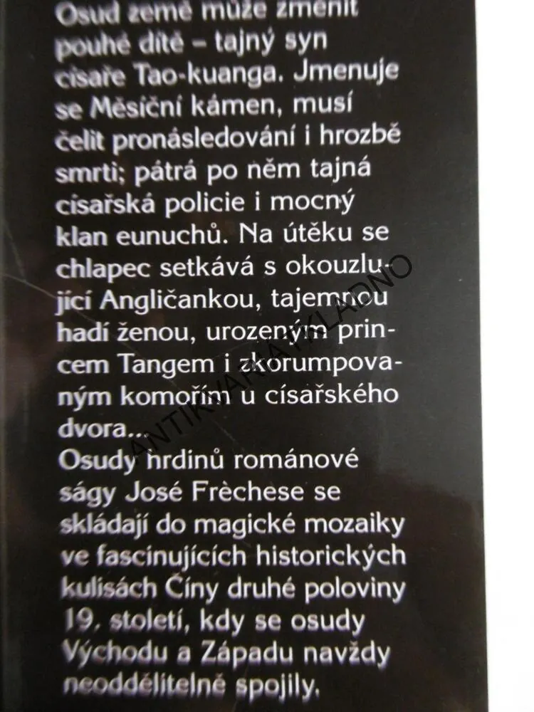 ŘÍŠE SLZ, JOSÉ FRÉCHES, OPIOVÁ VÁLKA 1., **an