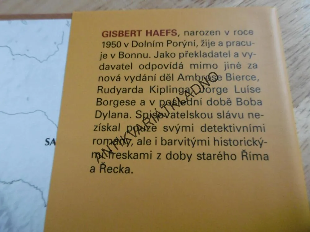 PORAŽENÝ VÍTĚZ PRO CAESAROVU MOC A SLÁVU, GISBERT HAEFS, **an