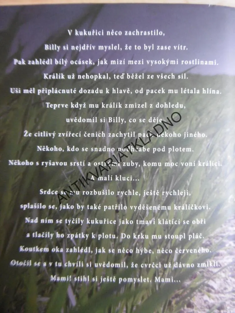 KONEC LÉTA, ANDERS DE LA MOTTE, **an