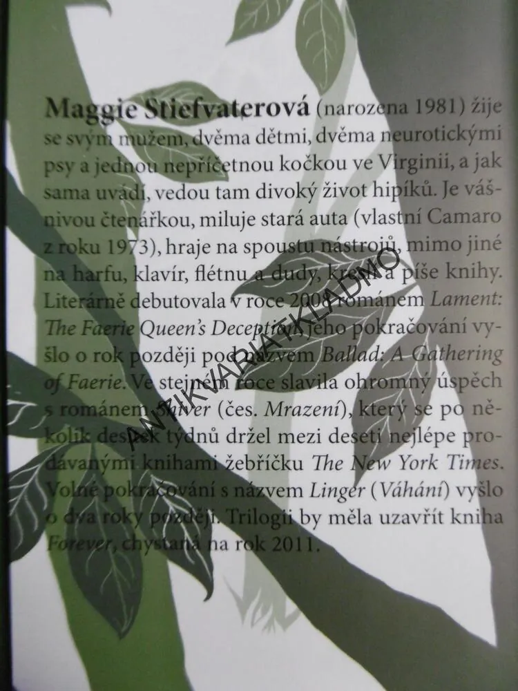 VÁHÁNÍ, MAGGIE STIEFVATEROVÁ