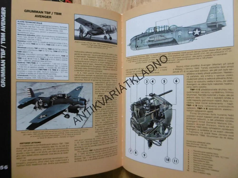 LETADLA 1939-45, STÍHACÍ A BOMBARDOVACÍ LETADLA USA, **an