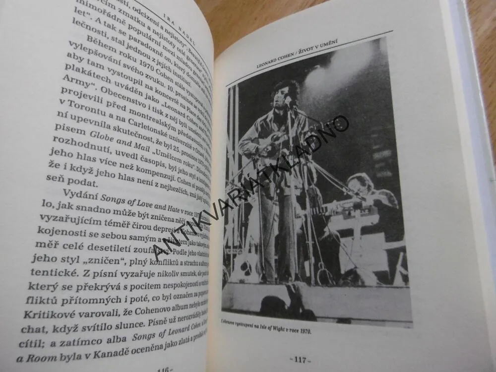 ŽIVOT V UMĚNÍ, LEONARD COHEN