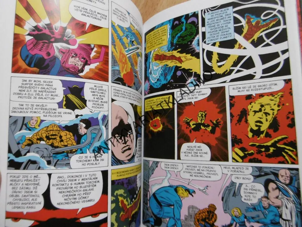 FANTASTIC FOUR, PŘÍCHOD GALACTUSE, KOMIKS MARVEL 69.
