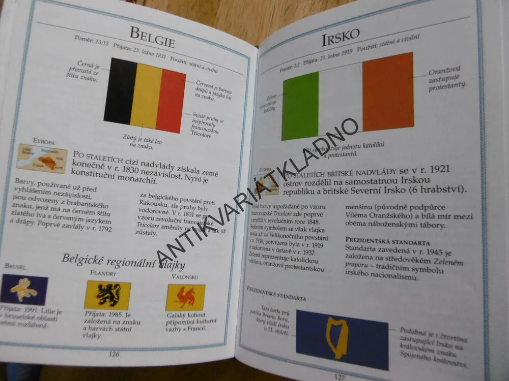 KAPESNÍ ATLAS VLAJKY SVĚTA, 