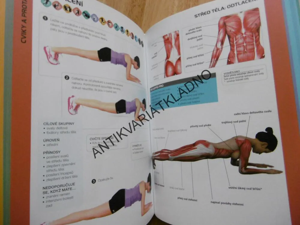 ENCYKLOPEDIE POSILOVÁNÍ,ANATOMIE,45 SPORTŮ,  LIEBMAN