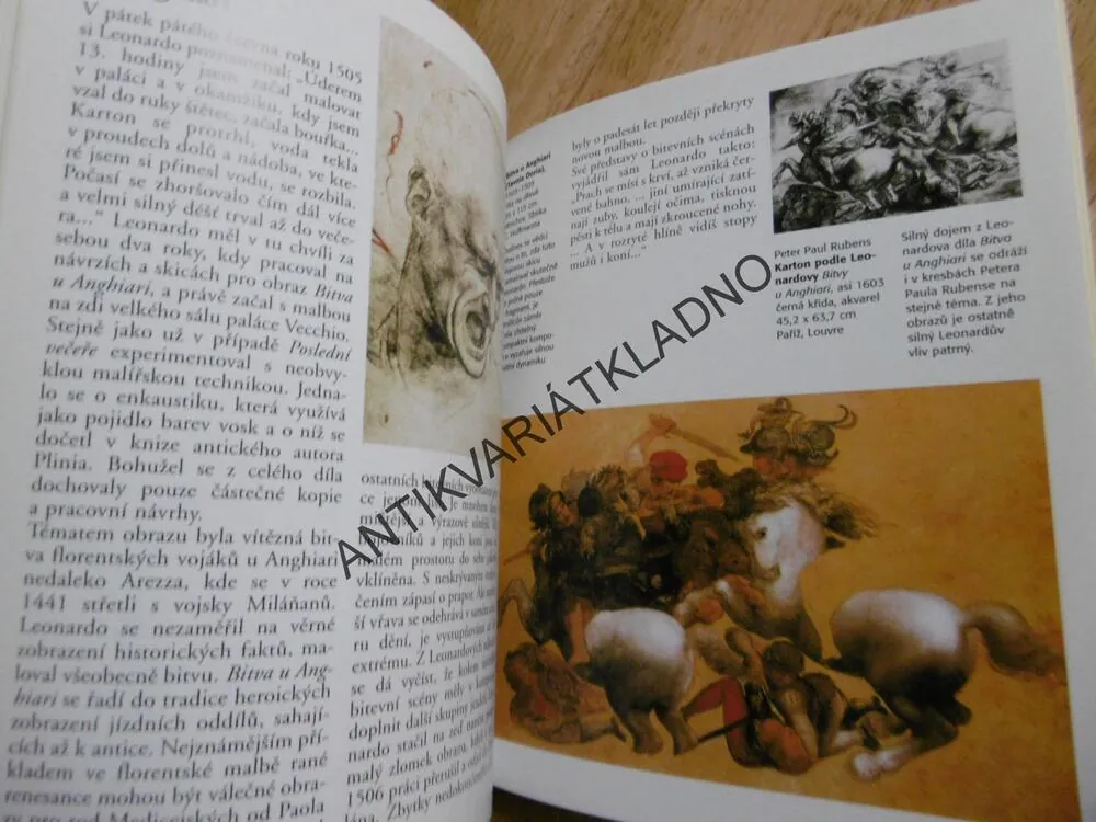 LEONARDO DA VINCI, MALÝ UMĚLECKÝ PRŮVODCE, **an