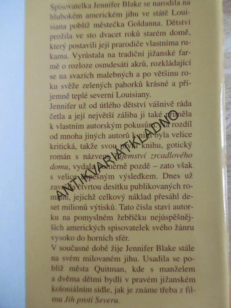 MISTROVA POCTA, JENNIFER BLAKE, **an