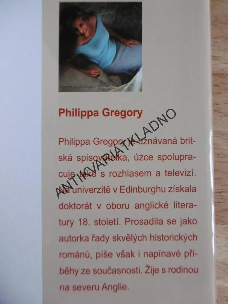 BÍLÁ KRÁLOVNA, PHILIPPA GREGORY