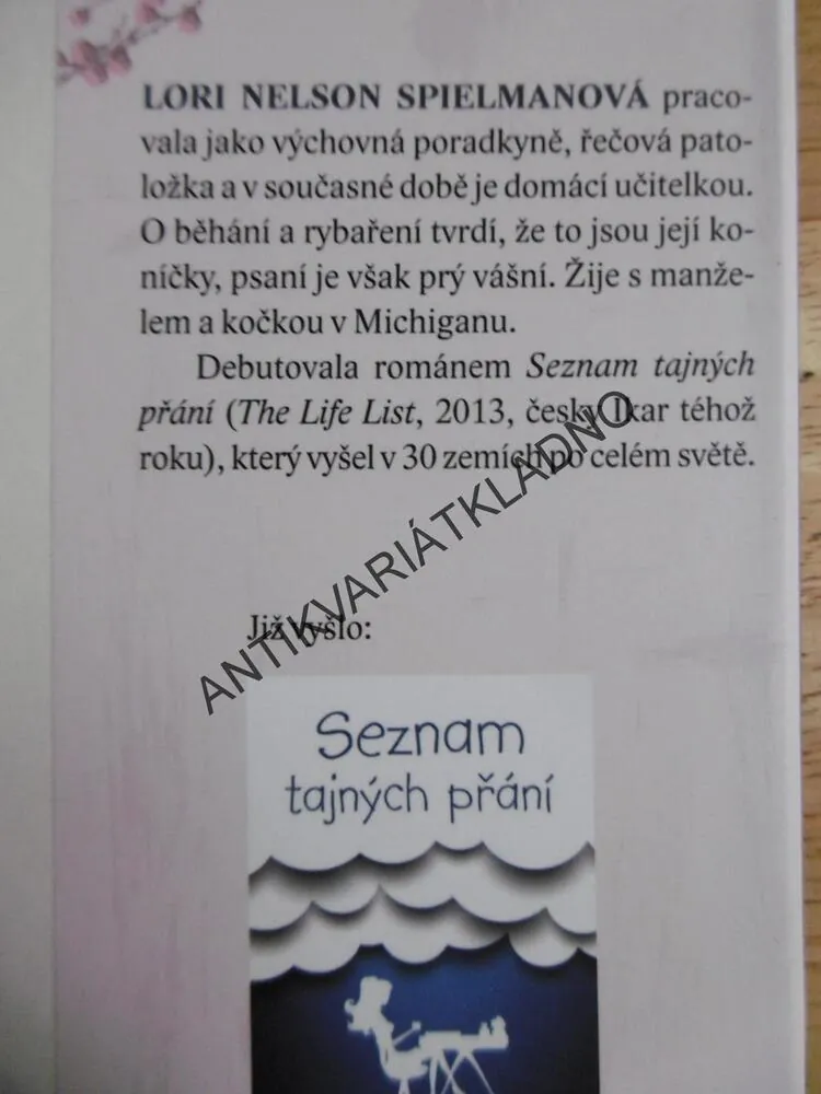 SLADKÉ ODPUŠTĚNÍ, LORI NELSON SPIELMANOVÁ, **an
