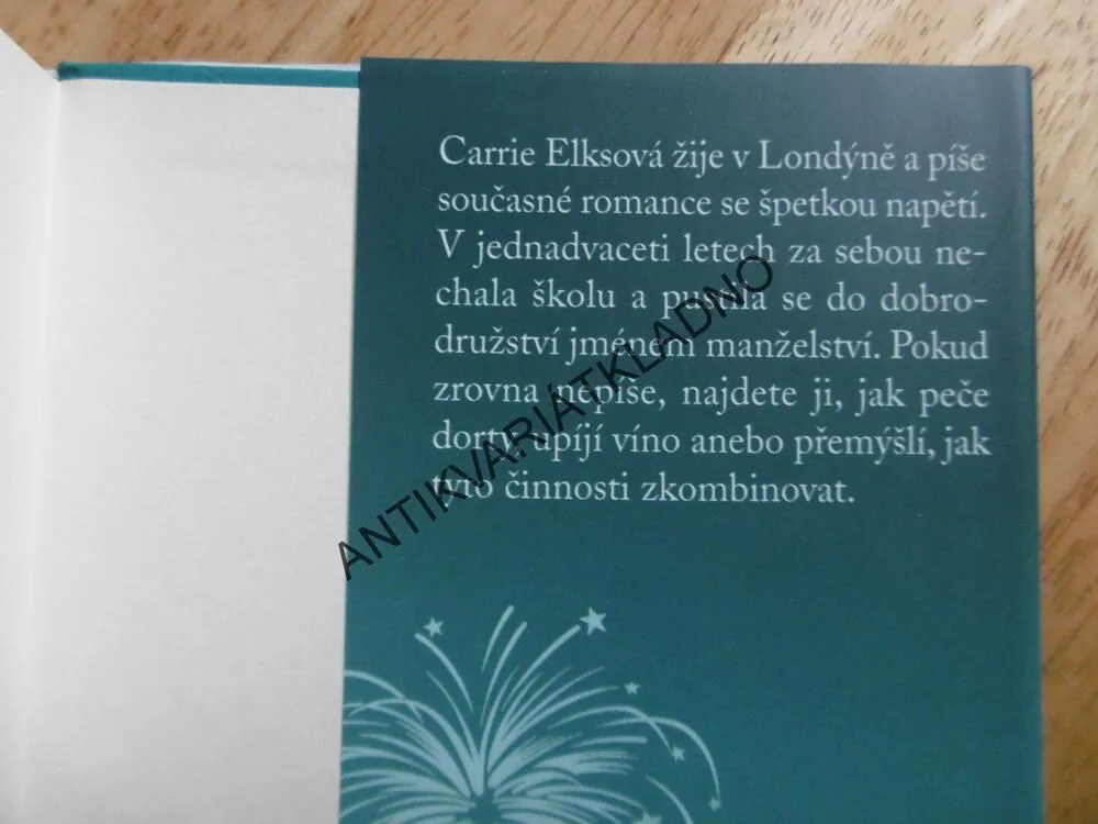 JEDNOU TĚ NAJDU, CARRIE ELKSOVÁ