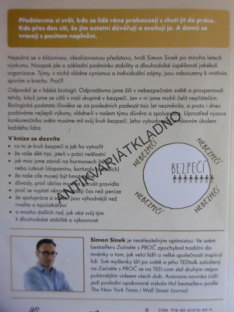 LÍDŘI JEDÍ POSLEDNÍ, SIMON SINEK,