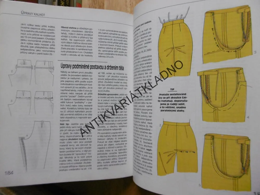 ŠITÍ KROK ZA KROKEM, BURDA, TVOŘIVÝ KONÍČEK PRO KAŽDÉHO, 950 ILUSTRACÍ