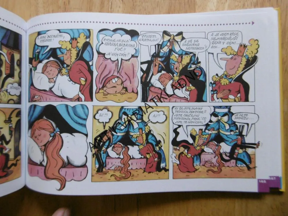 DOBRODRUŽSTVÍ MOŘSKÝCH VLKŮ, STEKLAČ, FALTOVÁ, KOMIKS