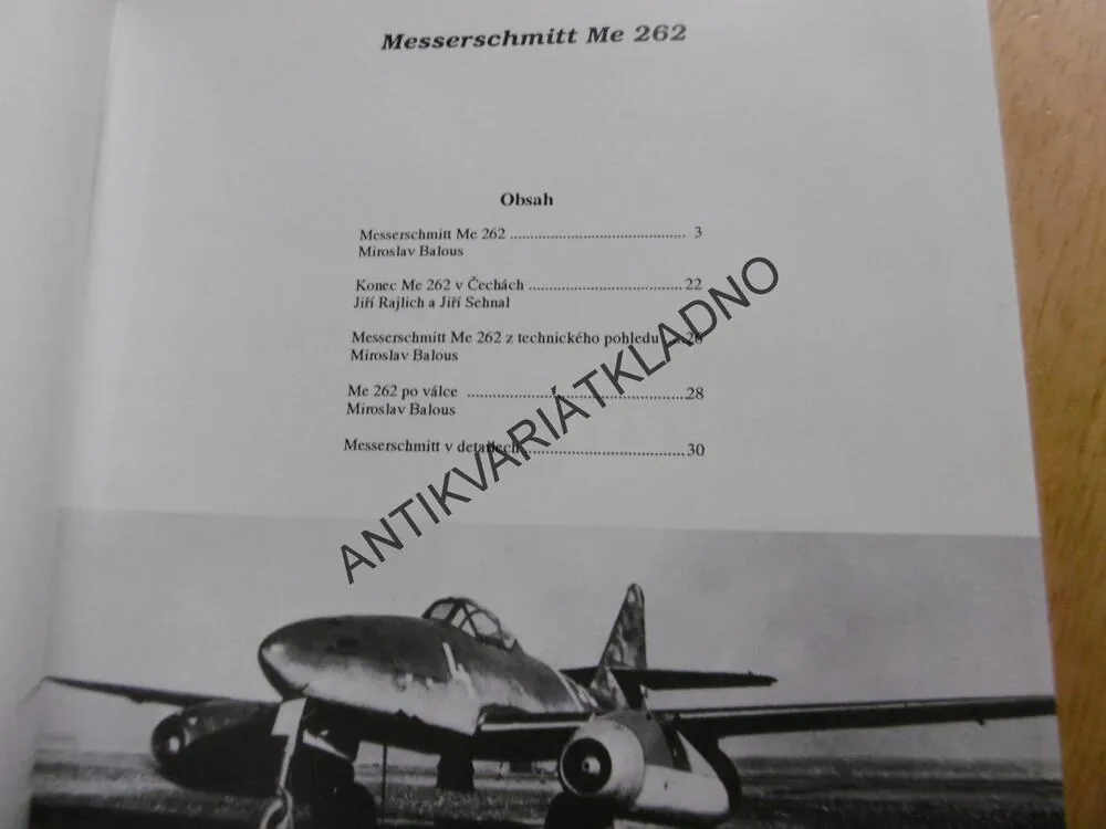 MESSERSCHMITT, ME 262 SCHWALBE