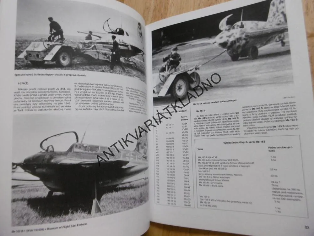 MONOGRAFIE ME 163 KOMET,