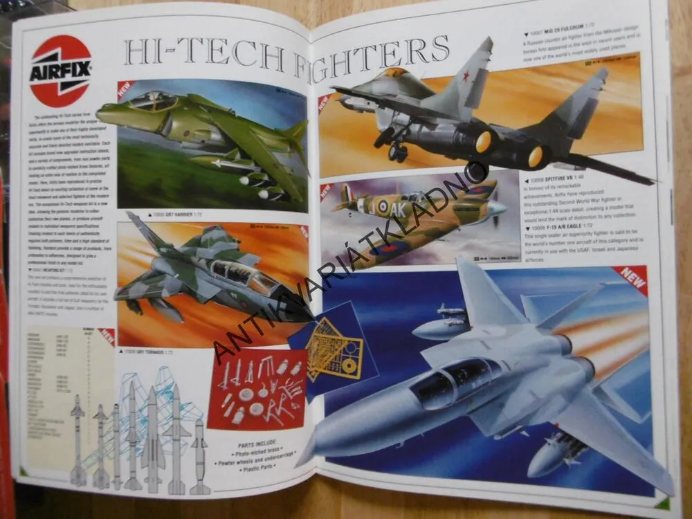 AIRFIX MODEL KITS, 1992, KATALOG