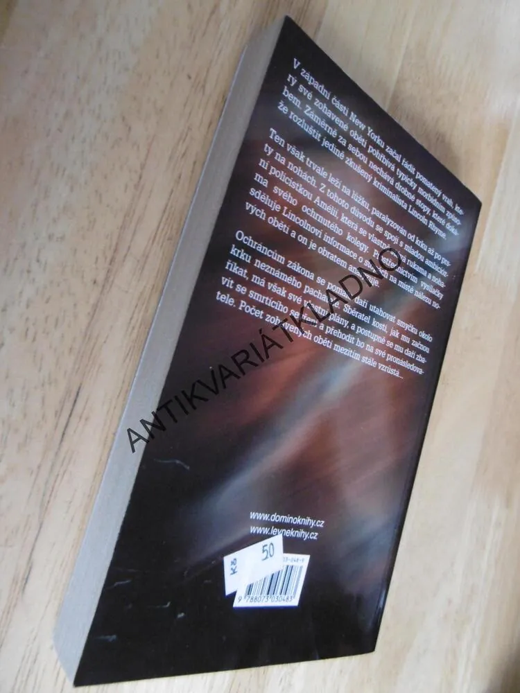 SBĚRATEL KOSTÍ, JEFFERY DEAVER, **an