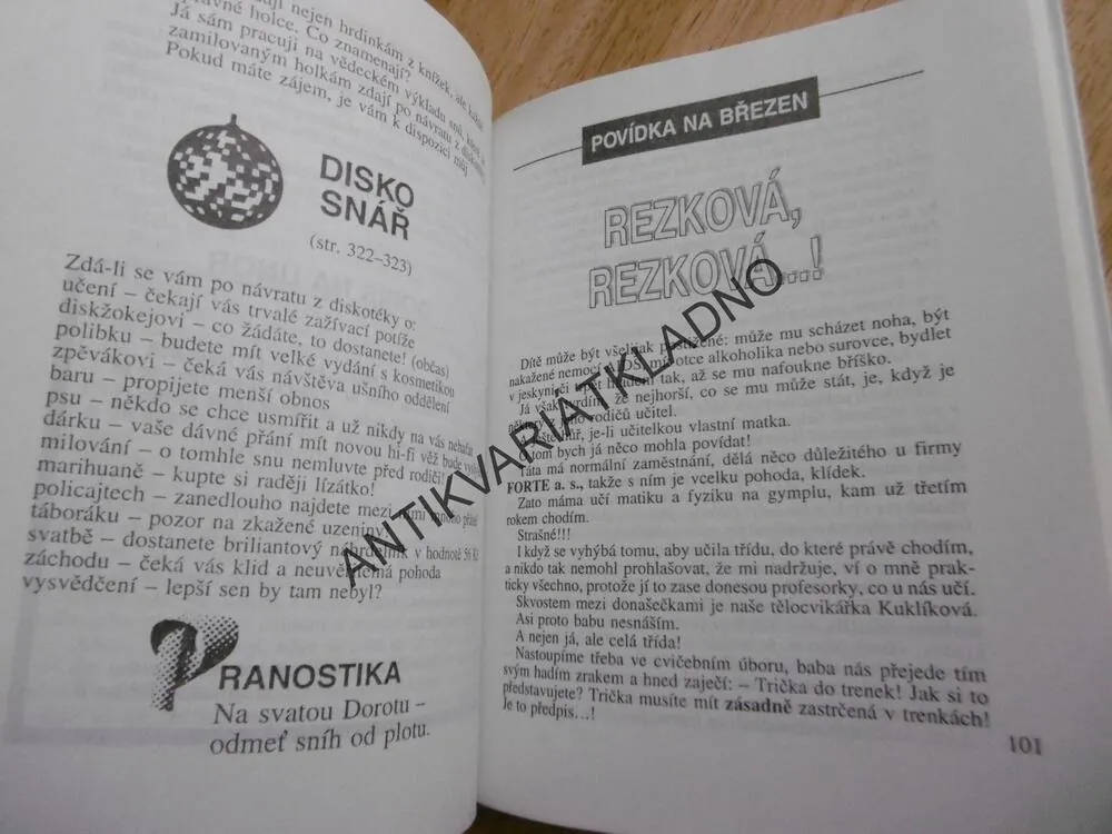 KALENDÁŘ PRO ZAMILOVANÉ HOLKY, STANISLAV RUDOLF, **an