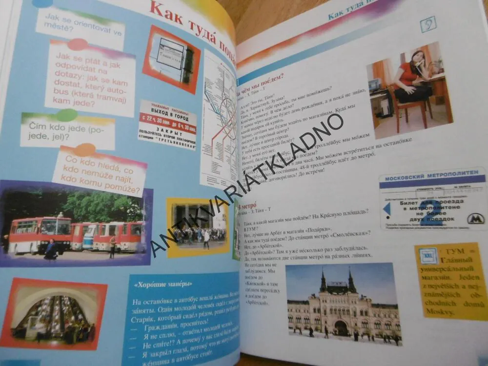 UČEBNICE RUŠTINY,2, FRAUS, RUSKÝ JAZYK