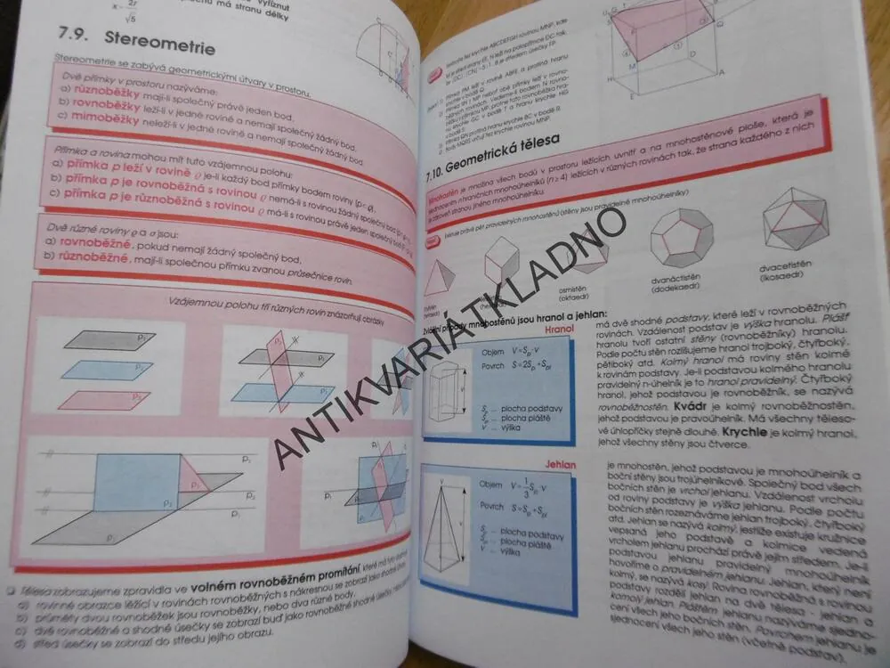 MATEMATIKA V KOSTCE, PRO STŘEDNÍ ŠKOLY, VOŠICKÝ