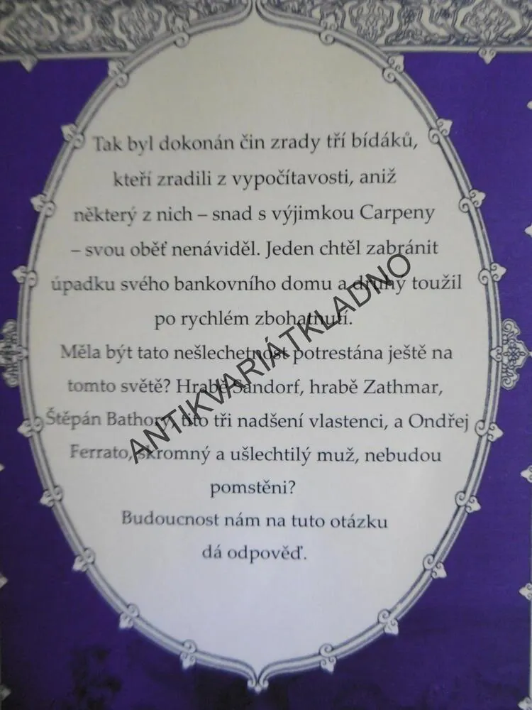 MATYÁŠ SANDORF, JULES VERNE, 2019