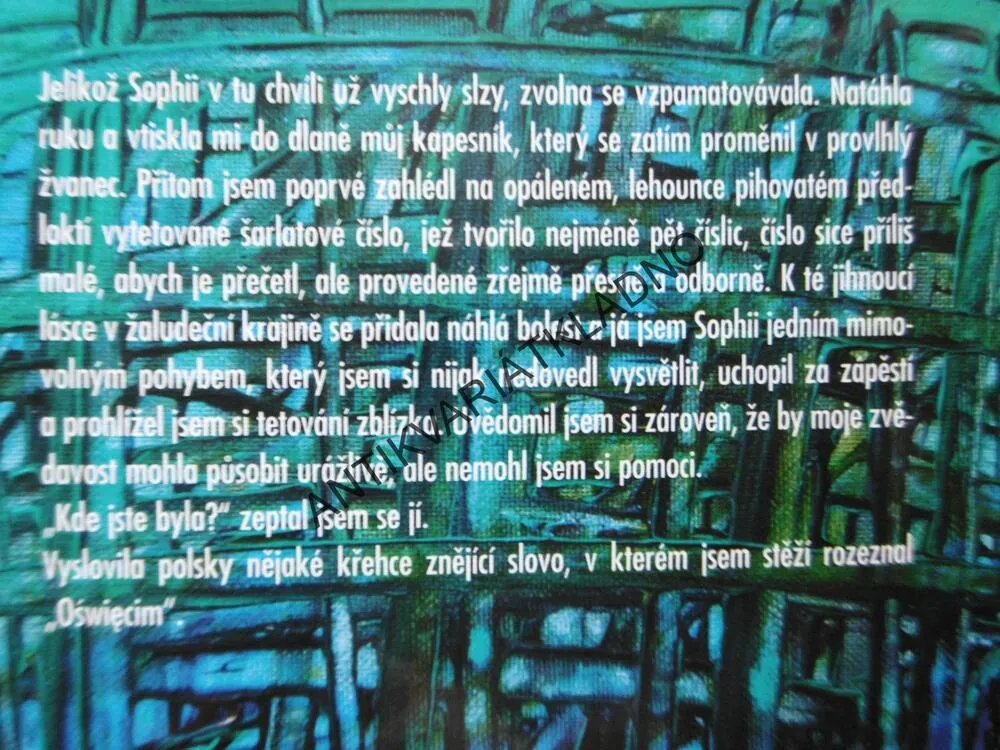 SOPHIINA VOLBA, WILLIAM STYRON, **an