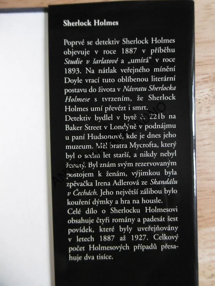 SIR ARTHUR CONAN DOYLE, PES BASKERVILSKÝ,