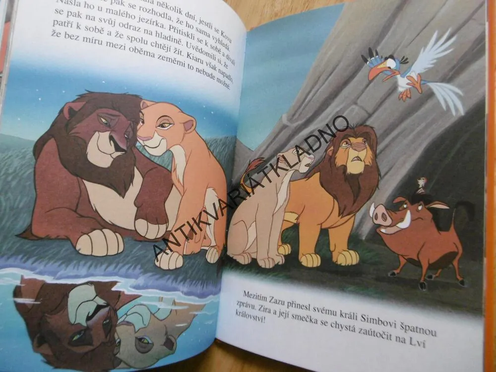 LVÍ KRÁL II, SIMBŮV PŘÍBĚH, WALT DISNEY, **an