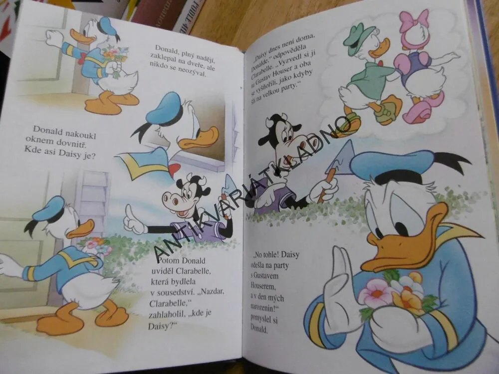 KAČER DONALD, DONALDOVY NAROZENINY, WALT DISNEY, **an