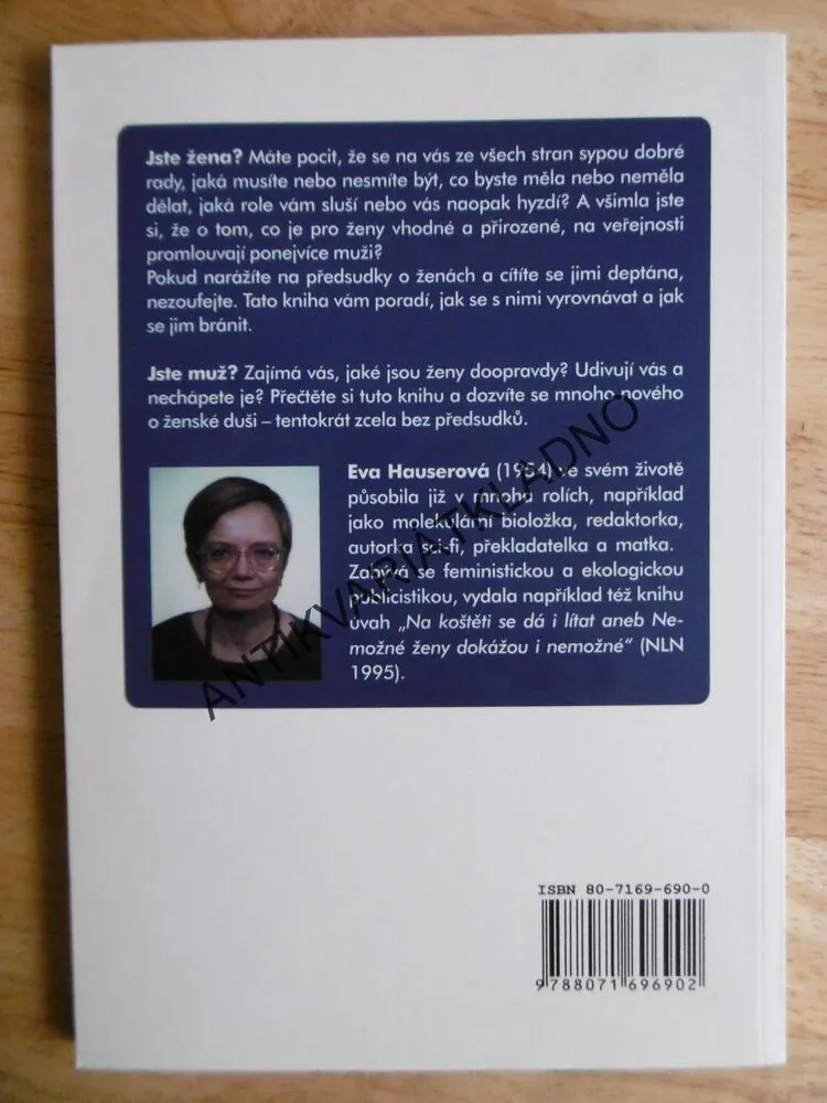 JSI PŘECE ŽENSKÁ..., HAUSEROVÁ, PSYCHOLOGIE, **an