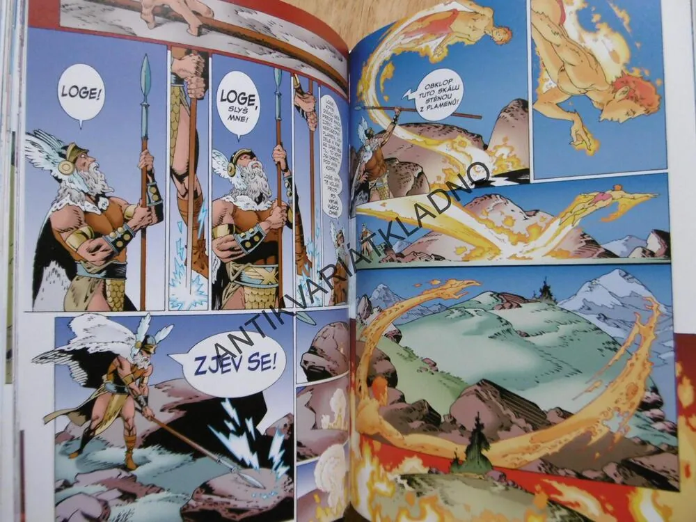 PRSTEN NIBELUNGŮ, RUSSELL, WAGNER, KOMIKS