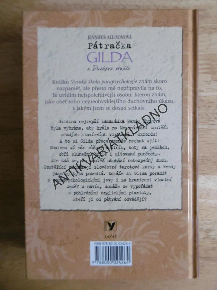 PÁTRAČKA GILDA A DUCHOVA SONÁTA, JENNIFER ALLISONOVÁ