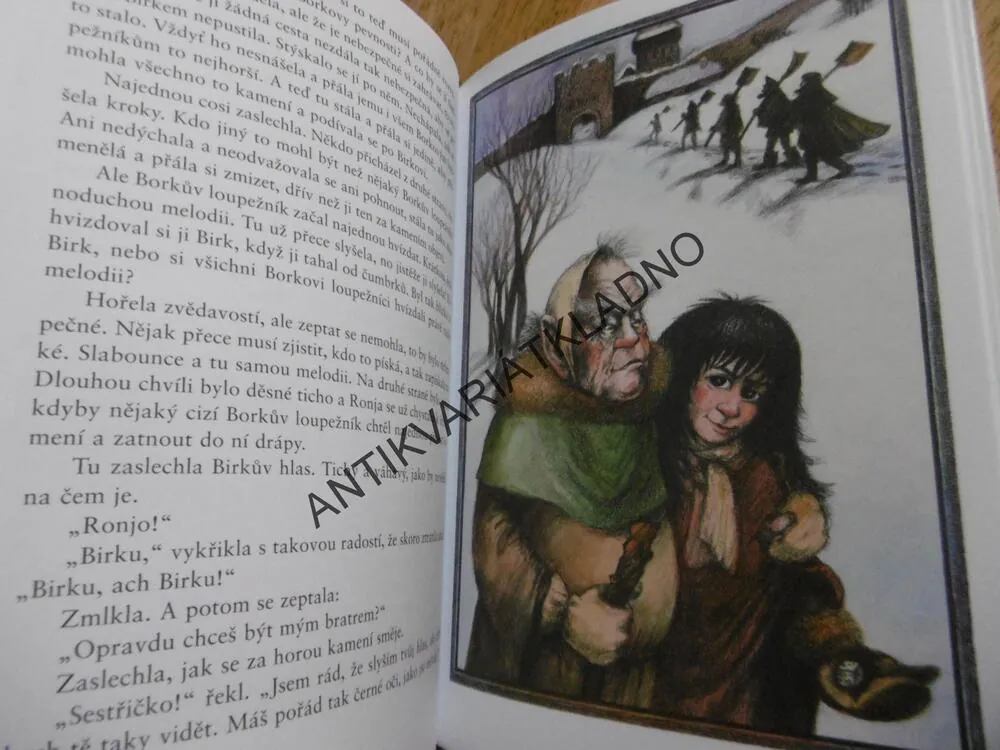 RONJA, DCERA LOUPEŽNÍKA, ASTRID LINDGRENOVÁ,KYŠKOVÁ