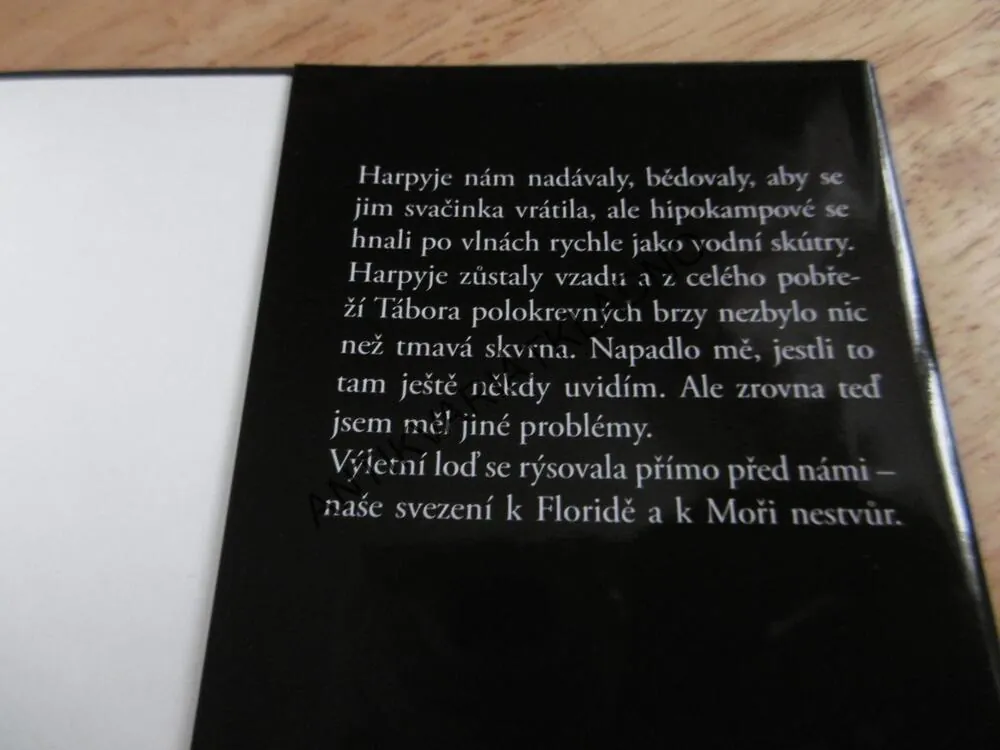 PERCY JACKSON, MOŘE NESTVŮR, RICK RIORDAN,