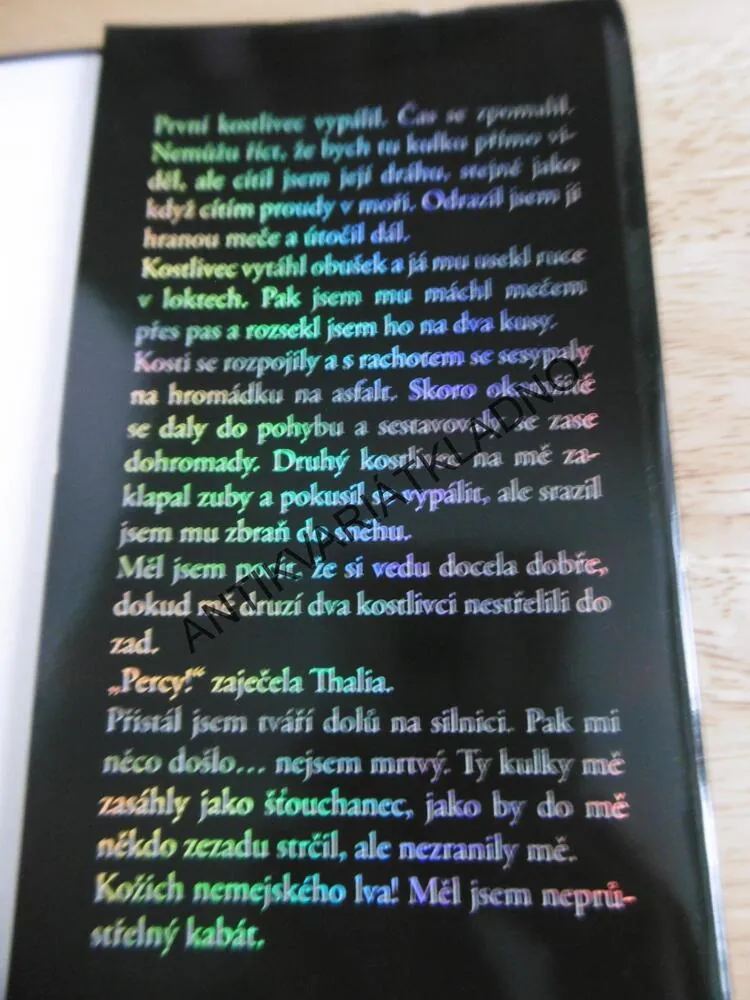 PERCY JACKSON, PROKLETÍ TITÁNŮ, RICK RIORDAN,