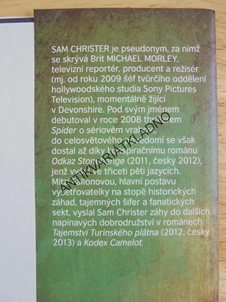 KODEX CAMELOT, SAM CHRISTER, KRÁL ARTUŠ