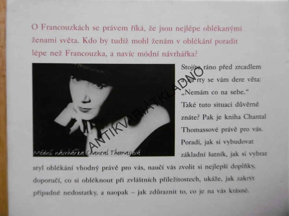 NAJDĚTE SVŮJ VLASTNÍ STYL, CHANTAL THOMASSOVÁ,