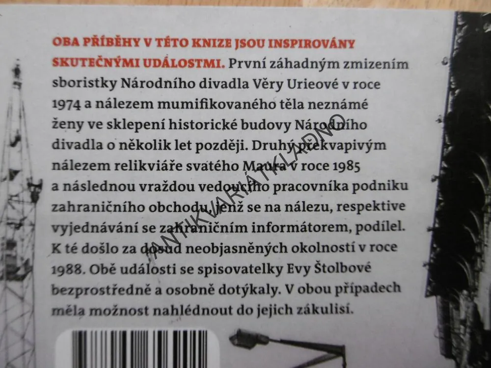 VRAŽDA V NÁRODNÍM, ZÁHADA ZTRACENÉHO MAURA, EVA ŠTOLBOVÁ, **an