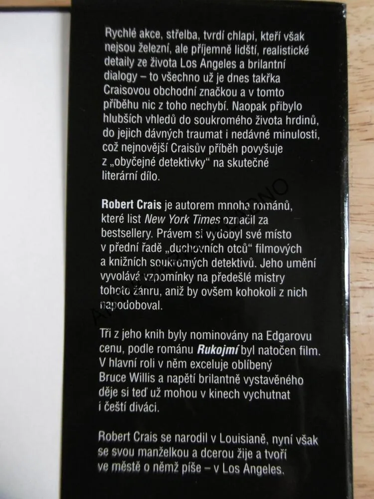 POSLEDNÍ DETEKTIV, ROBERT CRAIS