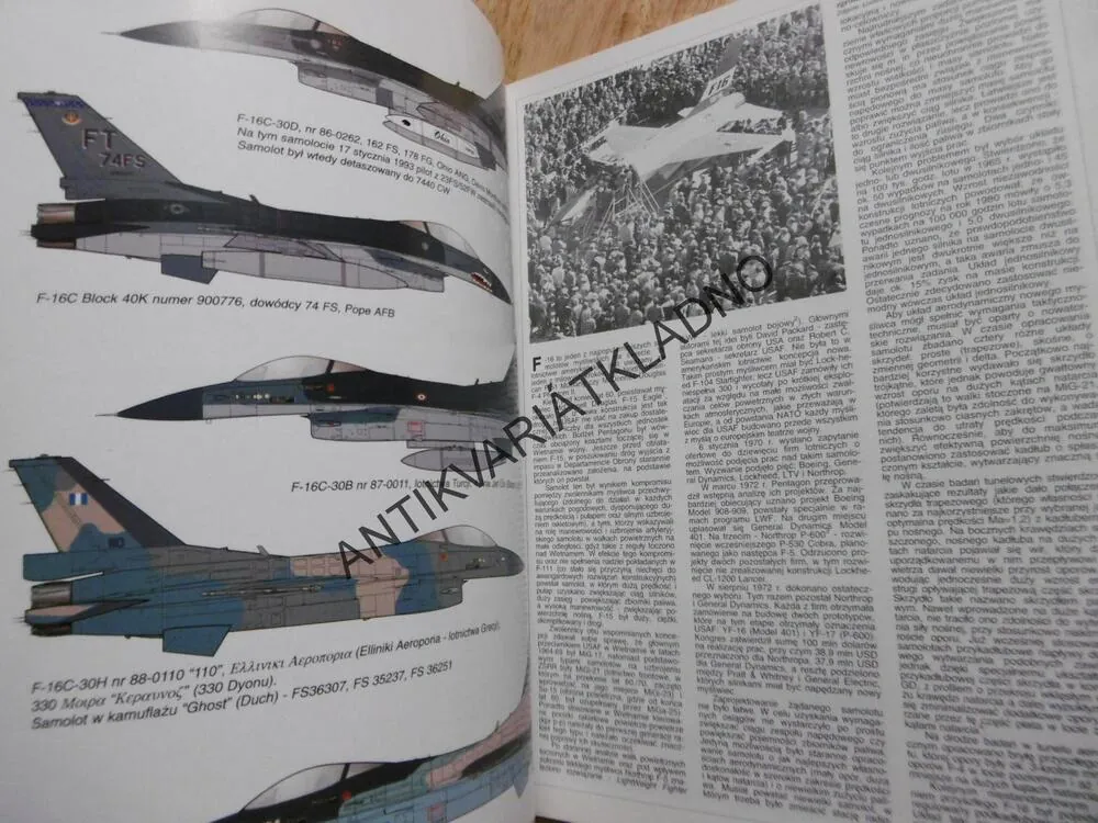 F-16 C, STÍHAČKA, POLSKY