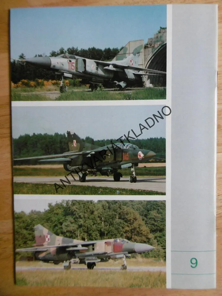 MIG 23 MF, STÍHAČKA, LETADLO, POLSKY