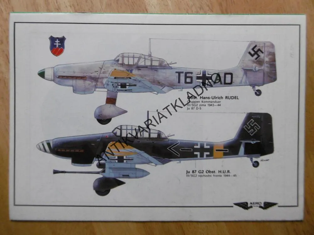 JUNKERS JU-87 D/G, AERO TEAM 6., PRO MODELÁŘE, LETADLO,