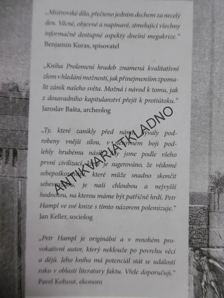 PROLOMENÍ HRADEB, PETR HAMPL, 