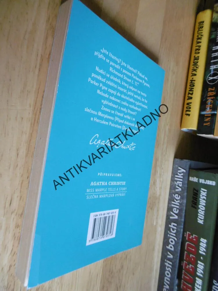 DVOJITÁ STOPA, THE DOUBLE CLUE, AGATHA CHRISTIE, DVOJJAZYČNÉ