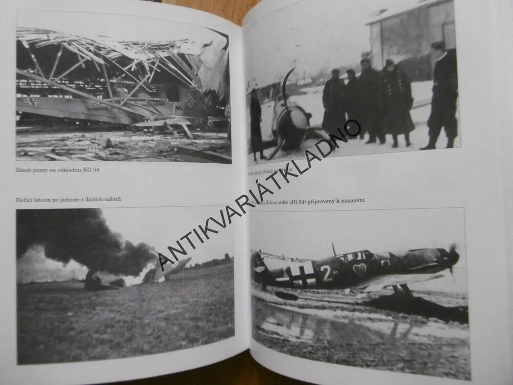 KŘÍŽ PROTI HVĚZDĚ, FRANZ KUROWSKI, LETECKÁ VÁLKA NA RUSKEM 1941-44, **an